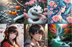 查看更多第三步：选择画面气概、比例及